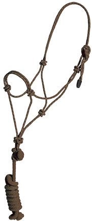Mustang Economy Mountain Rope Halter/Lead Yearling - Image 4