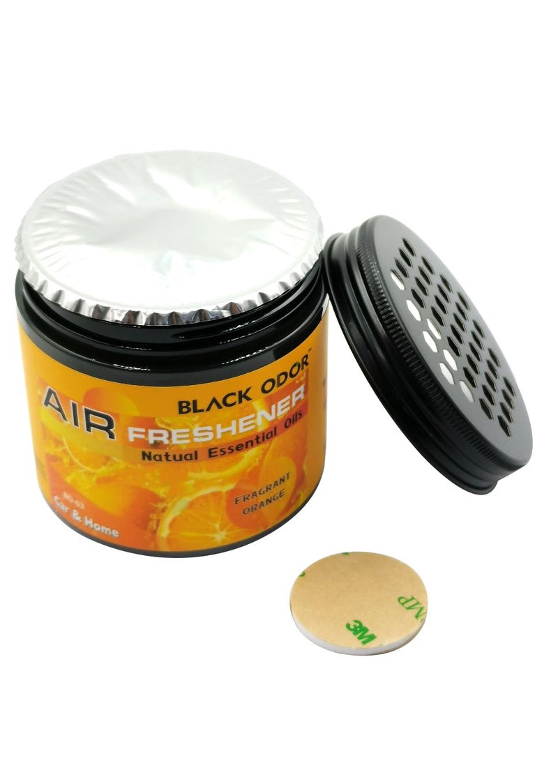 Combo Black ODOR Fragrant Orange 180G 3 Car Air Freshener Long-Lasting, Refreshing  Scent BO-03 3pcs  - Image 5