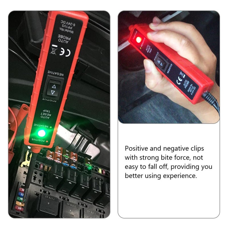 High Sensitivity Automotive Circuit Tester Kit with Probe for Polarity Detection and Electrical Diagnostics - Image 5