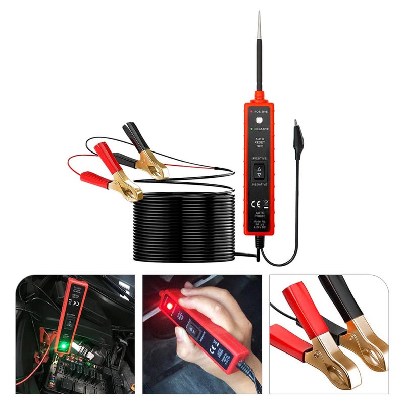 High Sensitivity Automotive Circuit Tester Kit with Probe for Polarity Detection and Electrical Diagnostics - Image 4