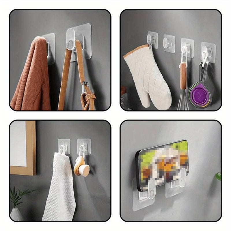 Since Self-Adhesive Hooks 1pc Large Size Strong Traceless Transparent - Image 5
