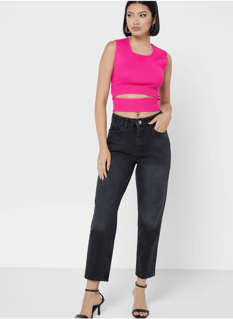 DOROTHY PERKINS High Waist Mom Jeans