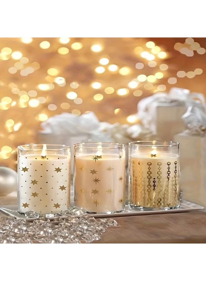 Cross Shaped Wooden Wicks 6cm Natural Smokeless For DIY Candle Making 25 Sets 75 Pcs - Image 2