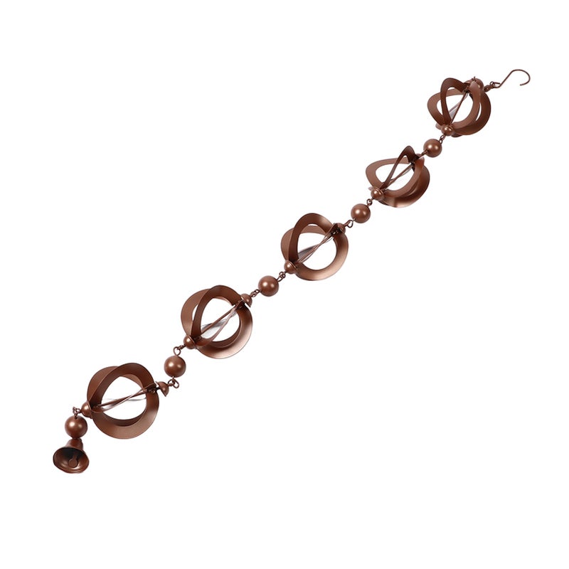 Hanging Rain Chain Metal Decorative Rotating Hollow Rain Chain for Garden Courtyard - Image 5