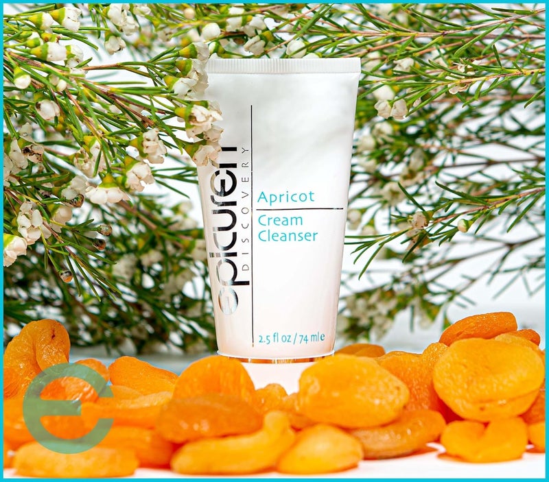 Epicuren Discovery Apricot Cream Cleanser - Gentle Non-Foaming Face Wash, 2.5 oz - Image 3