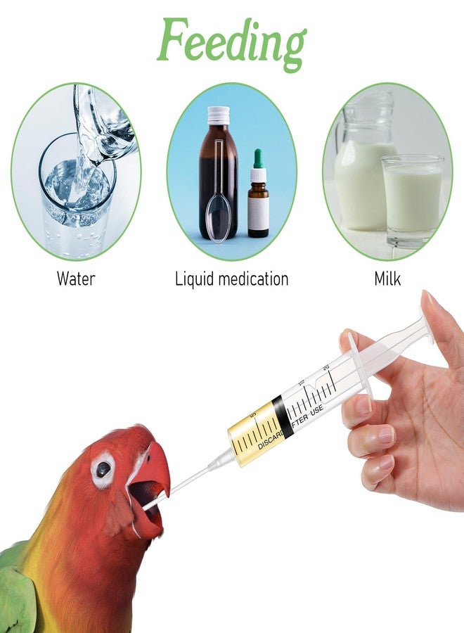 HaiFafafaing Baby Bird Feeding Syringe, Small Pet Parrot Feeder Hand Feeding Tubes Kit - Image 5