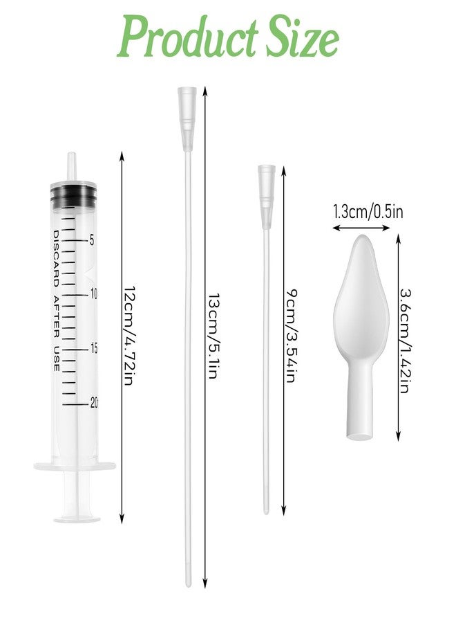 HaiFafafaing Baby Bird Feeding Syringe, Small Pet Parrot Feeder Hand Feeding Tubes Kit - Image 2