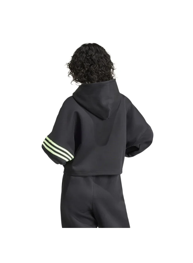 adidas أديداس هودي NEUCL أسود للنساء