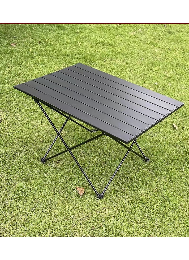 KUYING lightweight Outdoor Camping Folding Table - Black  - Image 2