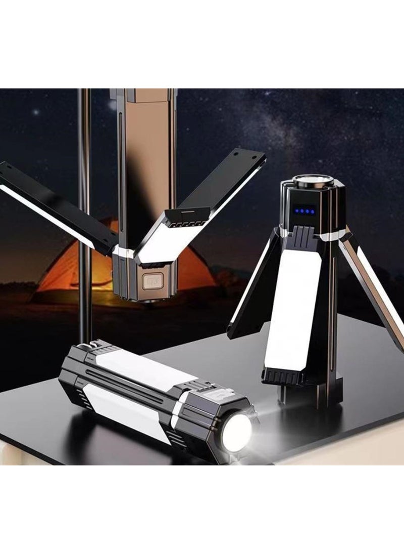 Outdoor camping light folding lighting hanging light work light tent light camping light multifunctional emergency light camping light - Image 2