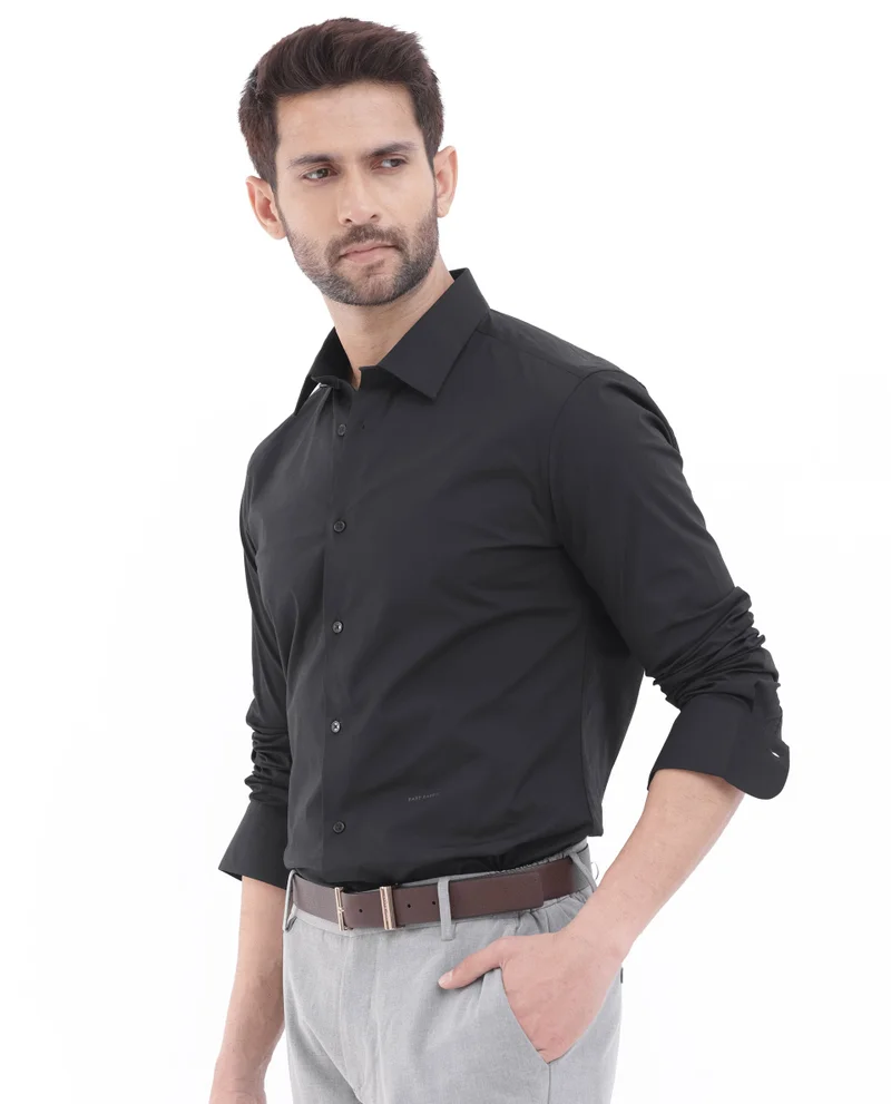 Rare Rabbit Men's Cotton Stretch Shirt