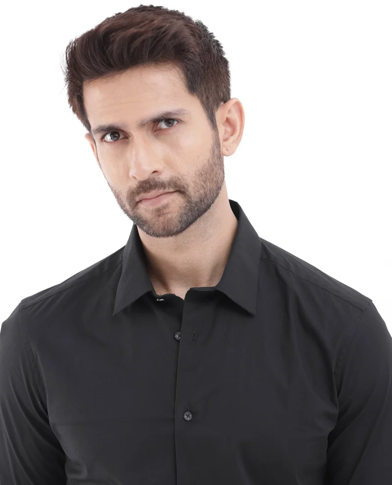 Rare Rabbit Men's Cotton Stretch Shirt