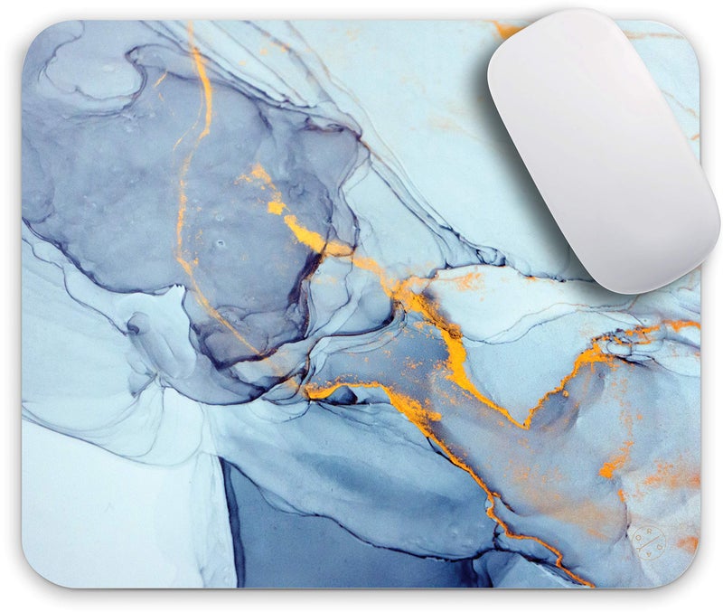 Oriday Gaming Mouse Pad Inspirational Quote Mouse Pad Motivational Quotes for Work (Blue Ocean) - Image 1