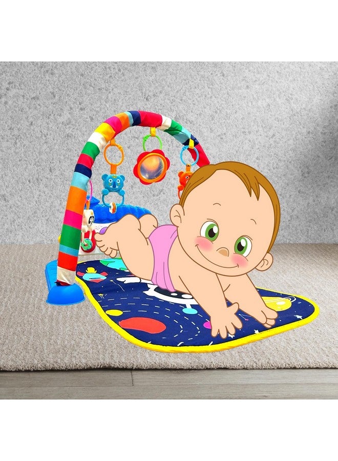 Cable World 3 In 1 Musical Keyboard Mat Piano Gym Mat Gym & Fitness Rack Space Design, Multicolor, Set Of 1, Multicolor - Image 2