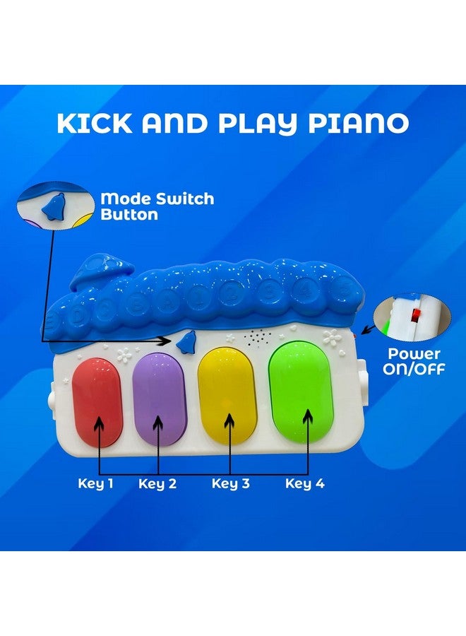 Cable World 3 In 1 Musical Keyboard Mat Piano Gym Mat Gym & Fitness Rack Space Design, Multicolor, Set Of 1, Multicolor - Image 4