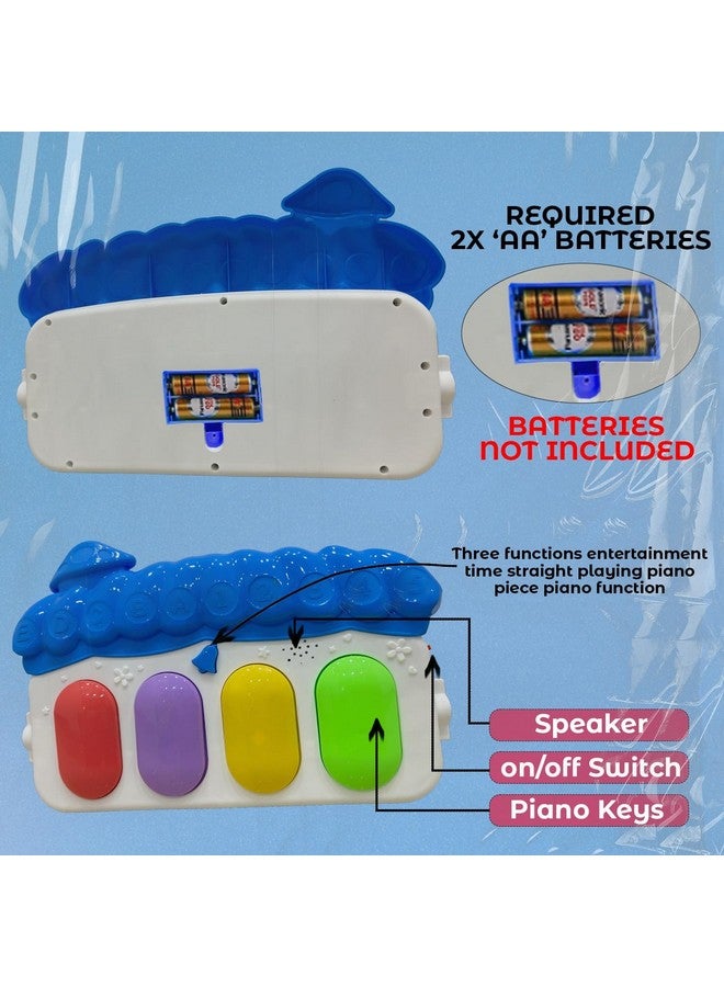 Cable World 3 In 1 Musical Keyboard Mat Piano Gym Mat Gym & Fitness Rack Space Design, Multicolor, Set Of 1, Multicolor - Image 3