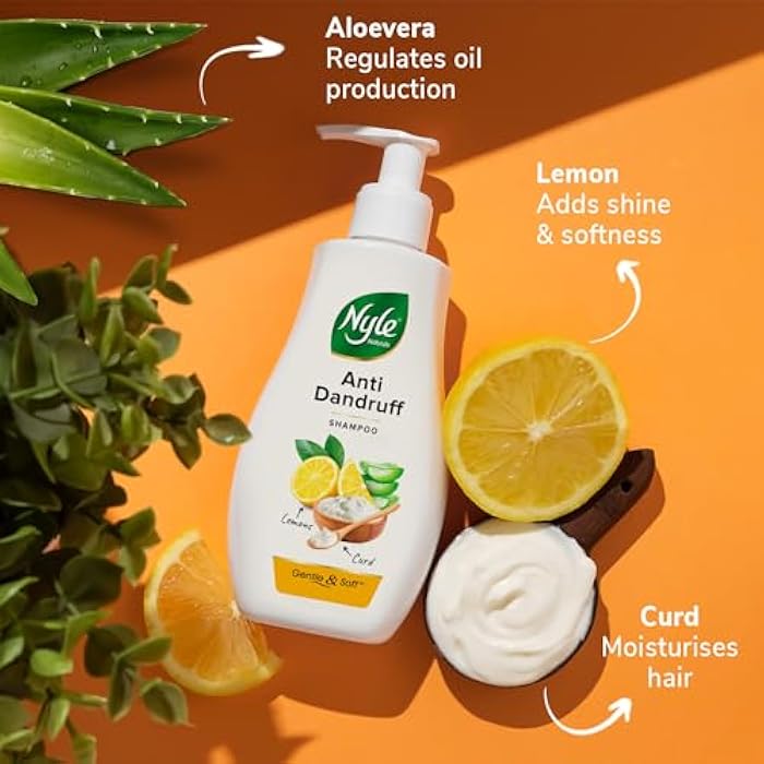 Nyle Anti Dandruf Shampoo, 400ml - Image 4