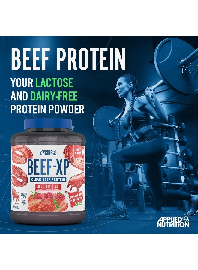 Applied Nutrition Beef Xp Clear Hydrolysed Beef Protein Isolate Fruit Juice Style Dairy Free 60 Servings Cherry And Apple - Image 5