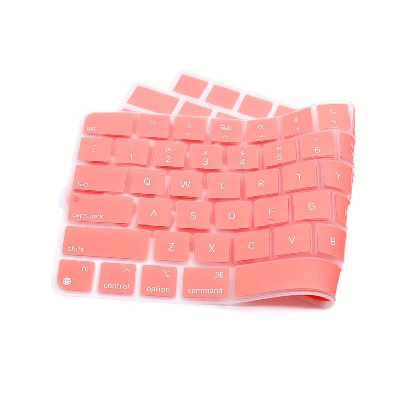 Lilac Purple Silicone Keyboard Cover Skin for US Layout 24 Inch Magic Keyboard with Touch ID - Image 3