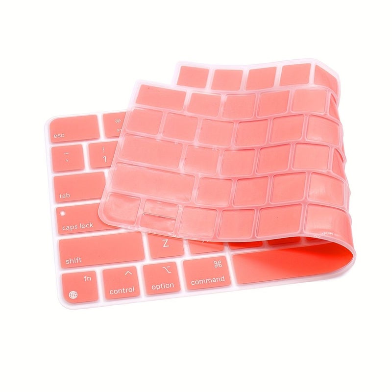 Lilac Purple Silicone Keyboard Cover Skin for US Layout 24 Inch Magic Keyboard with Touch ID - Image 2