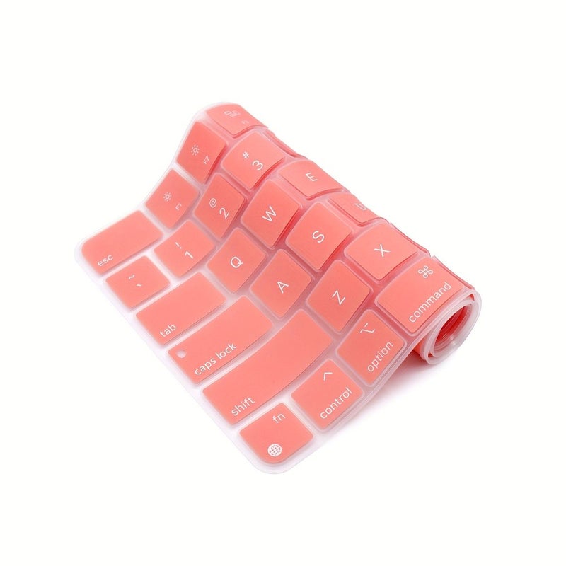 Lilac Purple Silicone Keyboard Cover Skin for US Layout 24 Inch Magic Keyboard with Touch ID - Image 4