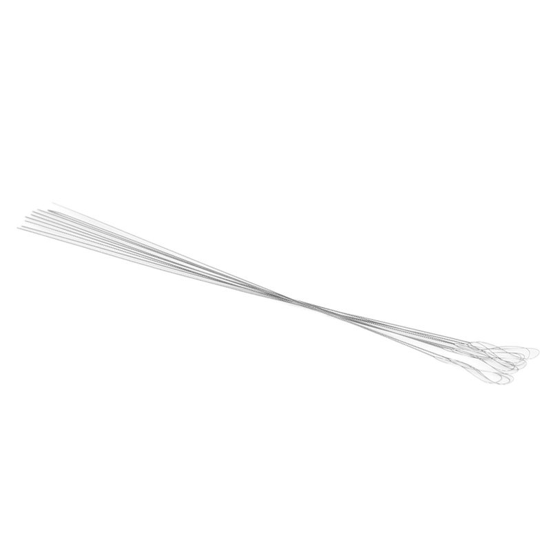 10pcs Twisted Beading Needles Collapsible Eye Flexible Stainless Steel Threading Needle for DIY Bracelet Necklace - Image 2