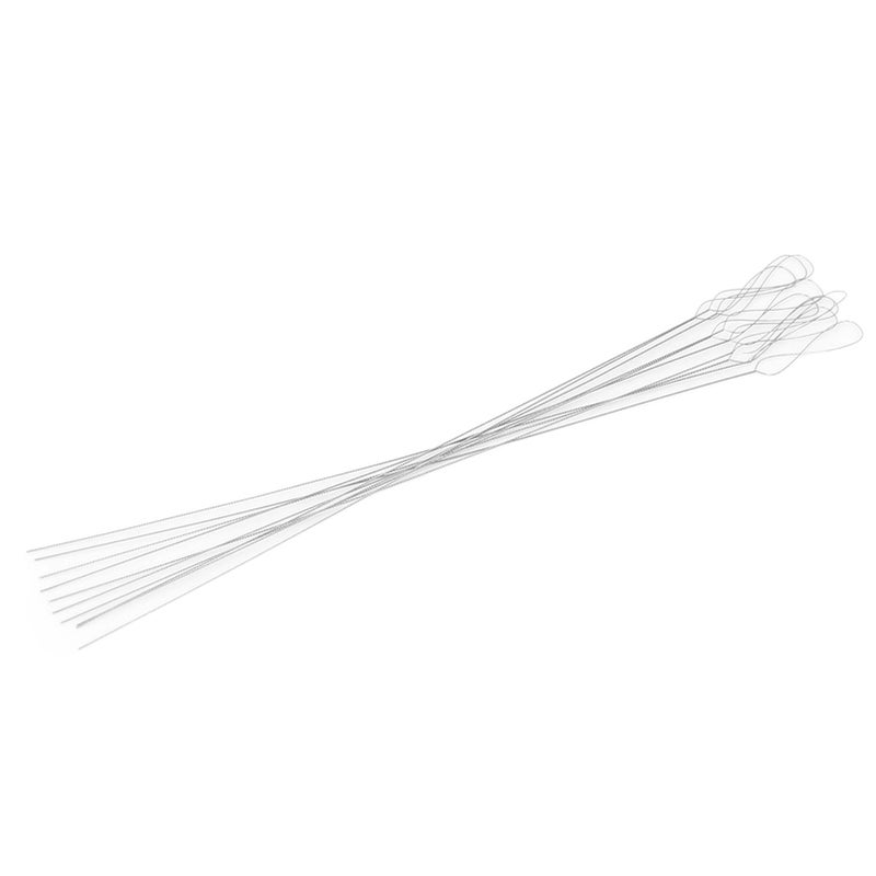 10pcs Twisted Beading Needles Collapsible Eye Flexible Stainless Steel Threading Needle for DIY Bracelet Necklace - Image 3