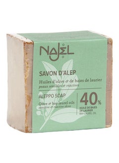 Aleppo Soap 40% Blo for Sensitive and Reactive Skins 6.5 oz