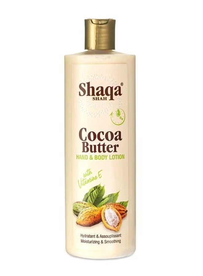 Shaqa Shah Moisturizing Hand & Body Lotion with Shea Butter - 500 ml