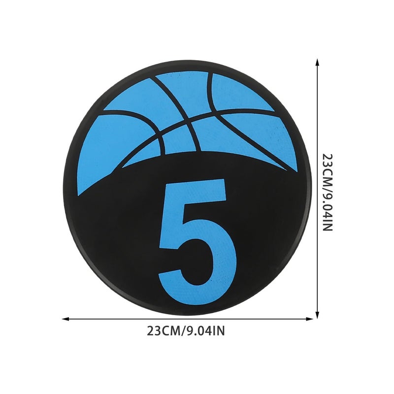 10Pcs Non Slip Soccer Training Markers Plastic Discs For Football Practice Field - Image 3