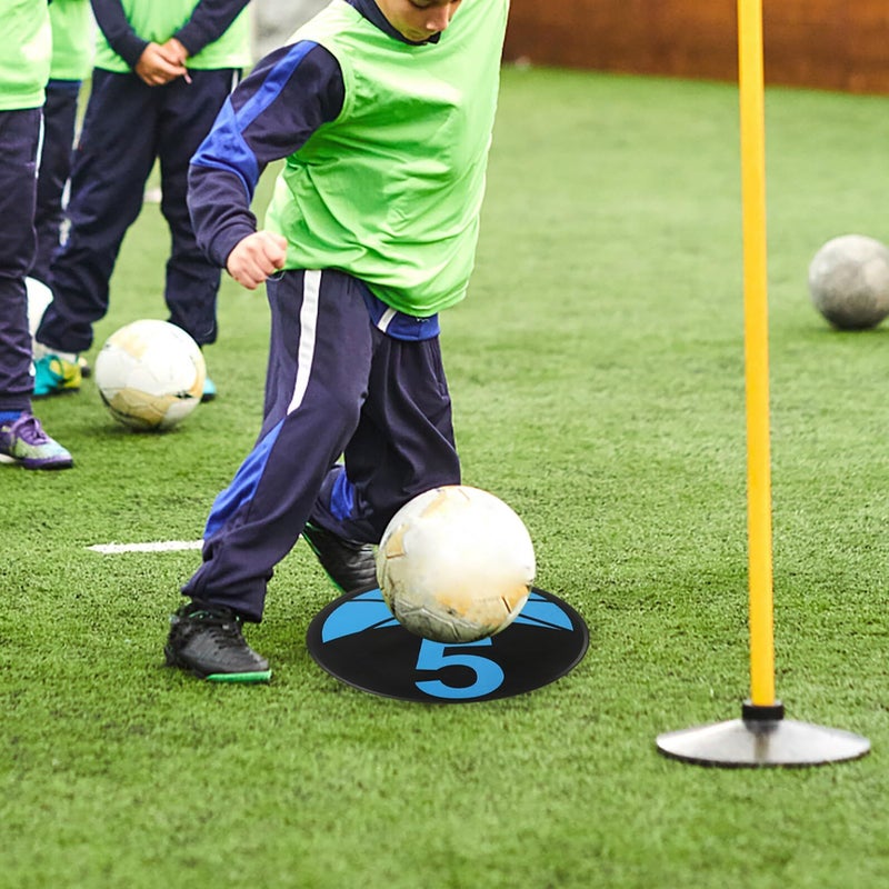 10Pcs Non Slip Soccer Training Markers Plastic Discs For Football Practice Field - Image 5