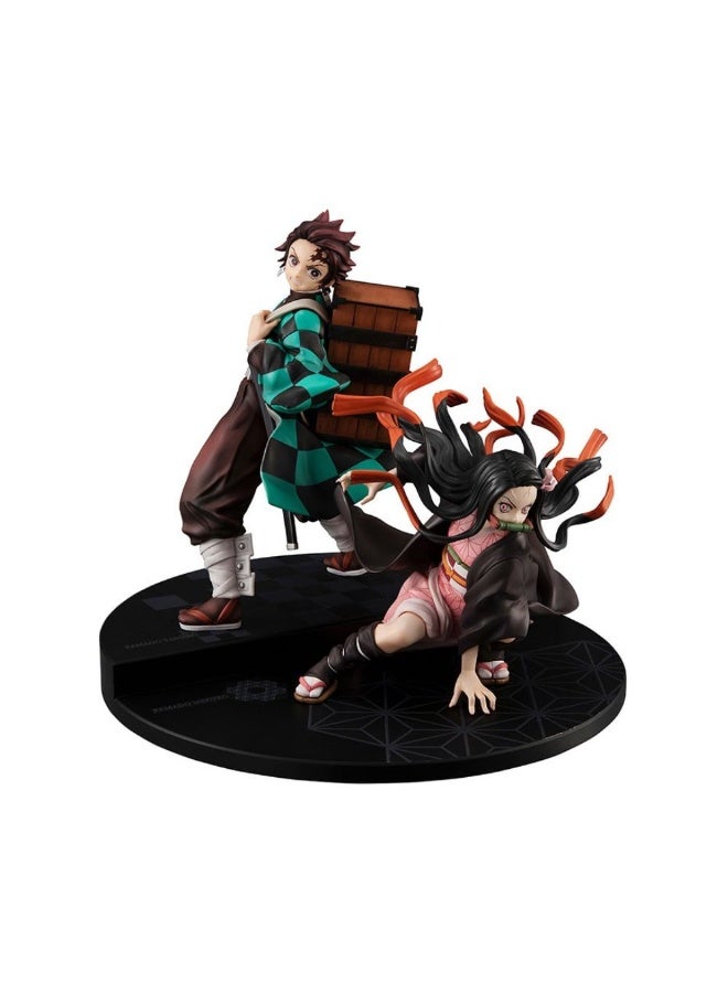MegaHouse Demon Slayer Kimetsu No Yaiba Precious G.E.M. Kamado Brother & Sister -  Tanjiro and Nezuko
