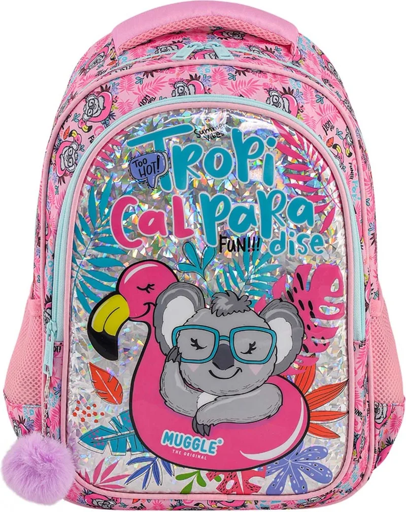 muggle Girl Tropical Pradic Girls Primary School Bag MU8904