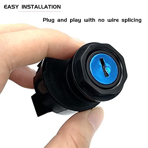 SKARUMMER Ignition Switch with Key Replacement for Polaris Ranger 400 425 500 570 700 800 900 1000 Sportsman 300 325 400 450 500 550 570 700 800 RZR 570 800 900 & More - Replace 4011002 4012165 4011142 - Image 5