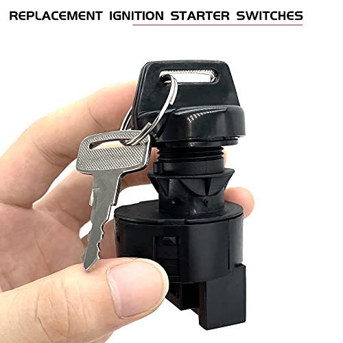 SKARUMMER Ignition Switch with Key Replacement for Polaris Ranger 400 425 500 570 700 800 900 1000 Sportsman 300 325 400 450 500 550 570 700 800 RZR 570 800 900 & More - Replace 4011002 4012165 4011142 - Image 2