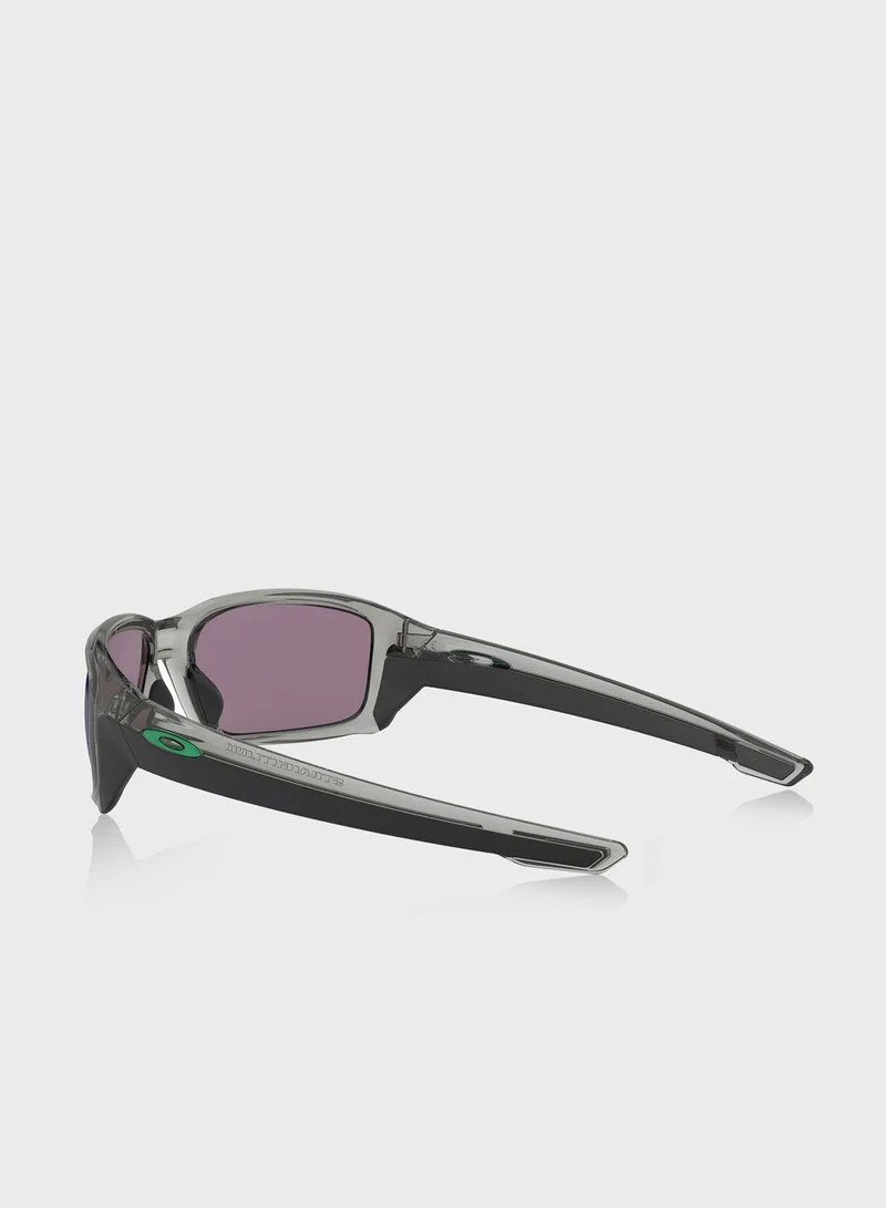 OAKLEY 0OO9331 STRAIGHTLINK Rectangle Sunglasses