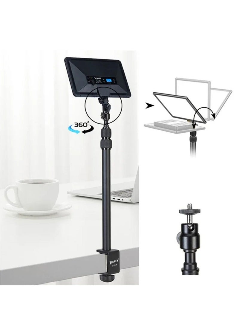 JMARY MT-49 Tabletop Light Stand Clip with 1 / 4-inch Screw for Cameras LED Video Light and Ring Light - Image 5