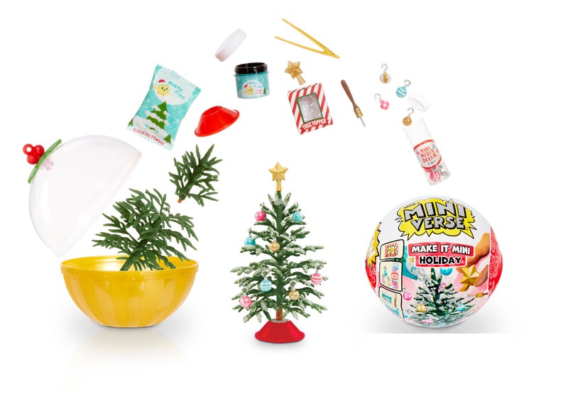 MGA's Miniverse Make It Mini Holiday 3 Pack Series Mini Collectibles - Seasonal, Blind Packaging, DIY, Resin Play, Replica Food, NOT Edible, Collectors, 8+ - Image 2