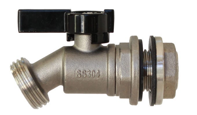 Rbs006 Stainless Steel Rain Barrel Spigot Quarter Turn Ball Valve