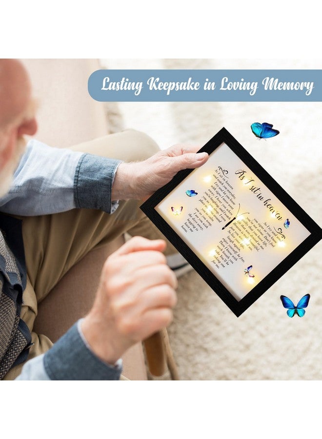 Fabuday Memorial Gifts LED Shadow Box - Sympathy Gift in Memory of Loved One Gifts, Rememberance Gift for Loss of Mother Father Mom Dad, Funeral Condolences Bereavement Gift Ideas - Image 3