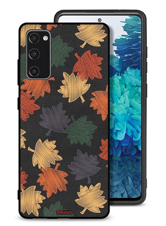 Tolwak Samsung Galaxy S20 FE Protective Case Cover Autumn Leaves Art - Image 1