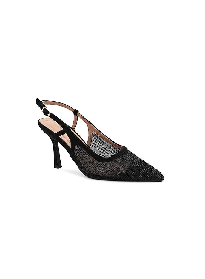 كابلي Cuple Mesh Slingback Heeled Pumps