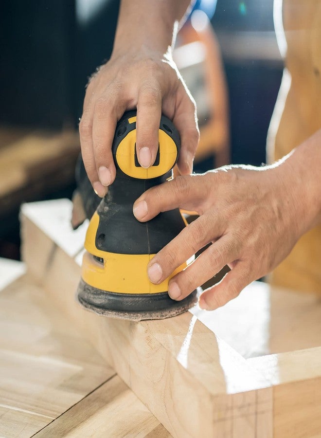 Kozelo 20 Pcs Sanding Discs Hook and Loop Backing - [7 Inch x 600 Grits] Aluminum Oxide Sandpapers for Orbital Sander Round Sanding Papers - Image 5