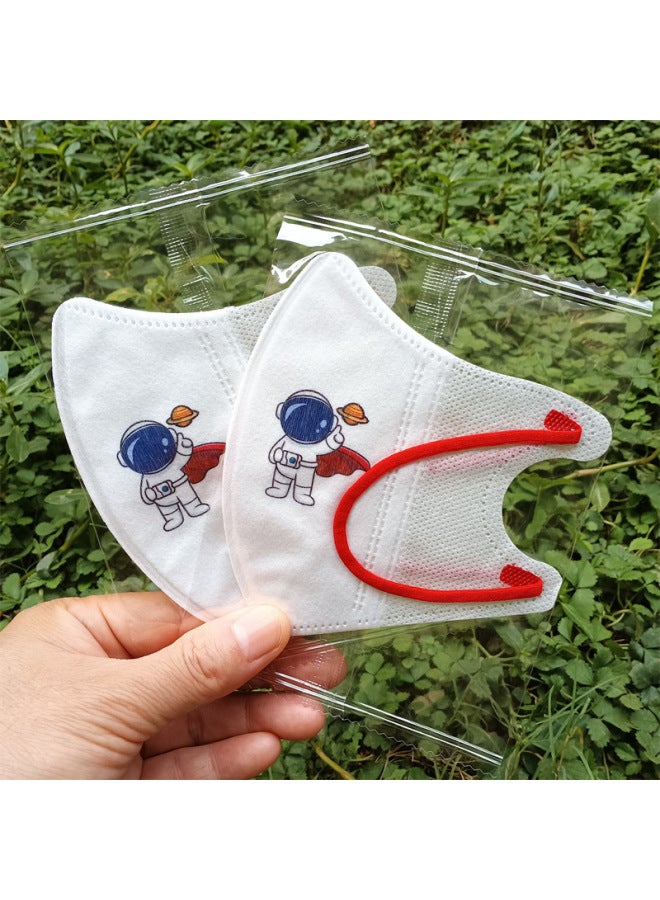 Generic Children's Mask 3D Stereo Klein Blue Bear Mask School Special Children's Stereo Disposable Mask Wholesale-Colour:3d Children -Specification:Individually Packaged For Ages 3-12  - Image 1