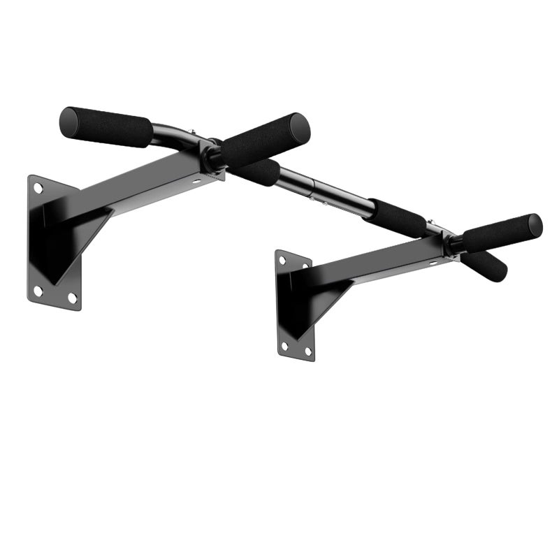 Elitecran Wall-Mounted Pull-Up Bar, Fitness Pull-Up Bar for Wall Mounting, Wall Mounted Pull Bar with 6 Non-Slip Handles and Fix with 8 Expansion Screws - Image 1