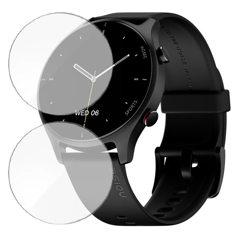 HELLOSCREEN 2-Pack | Screen Protector Guard for Noise Twist | 1.38 inch | Smartwatch - Flexible & Ultrathin TPU Film, 9H Scratch Resistant, Bubble Free - Not Tempered Glass - Image 1