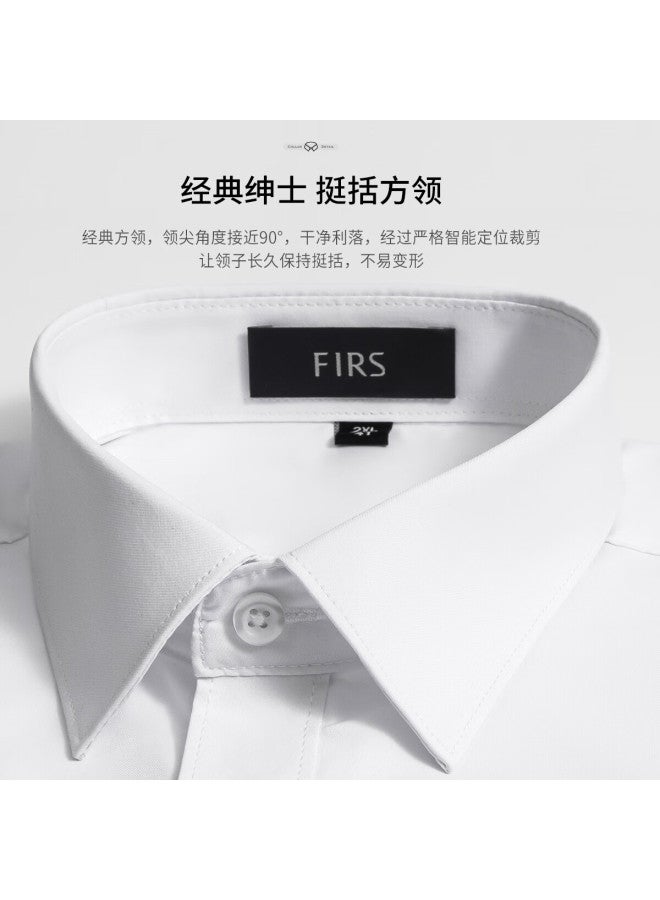 Firs Cloud-Feel Modal Long-Sleeve Shirt For Men, Comfortable, Smooth, Skin-Friendly, Soft, Business Casual Dress Shirt - Image 1