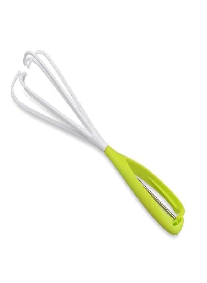 Cyrox 2-in-1 Kitchen Whisk with Built-in Peeler Silicone Beater and Vegetable Peeler Combo Tool for Cooking and Baking Non-Scratch Utensil for Mixing, Beating (1Pcs) - Image 1