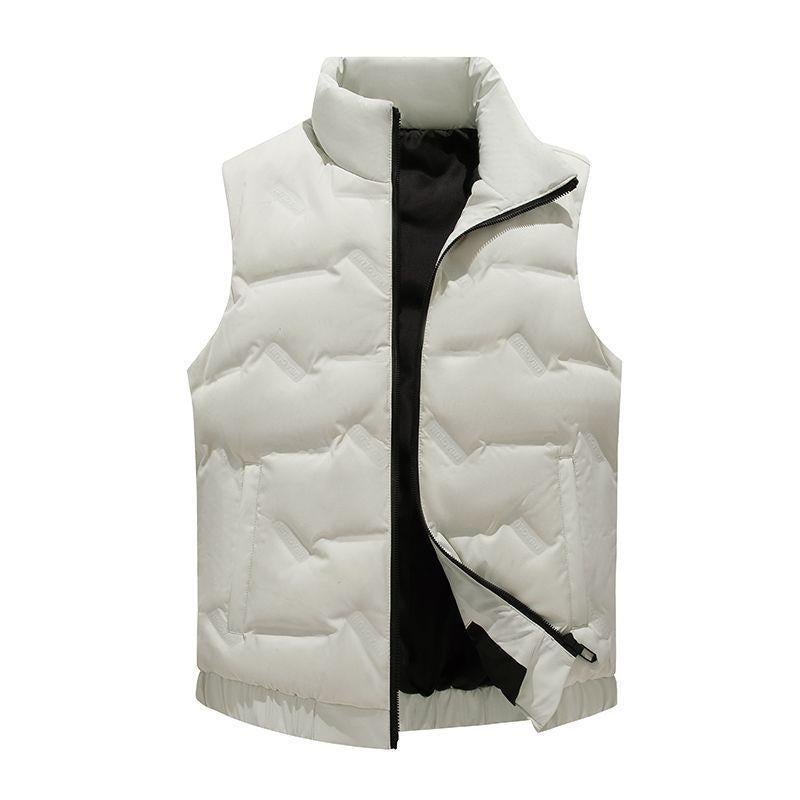 Down Jacket Vest Men'S Winter Fashion Casual White Duck Down Vest Outer Wear Vest Men'S And Women'S Coat Clothing - Image 3