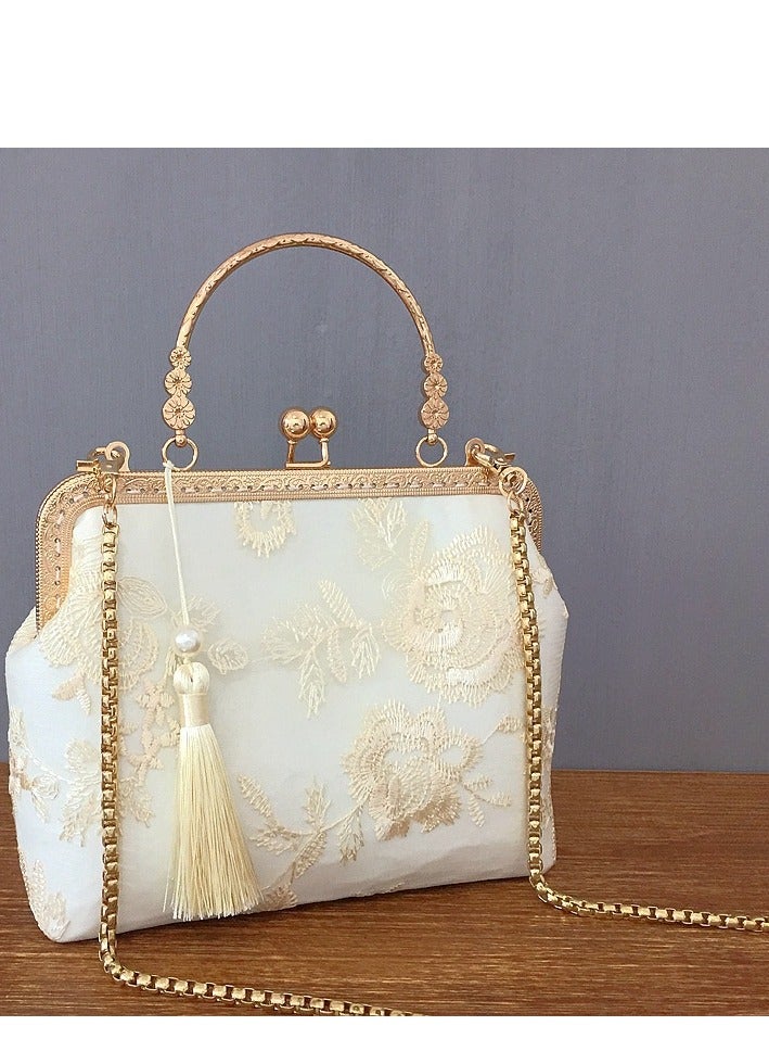 New Chinese Style Tassel Women's Crossbody Handbag  - Image 1